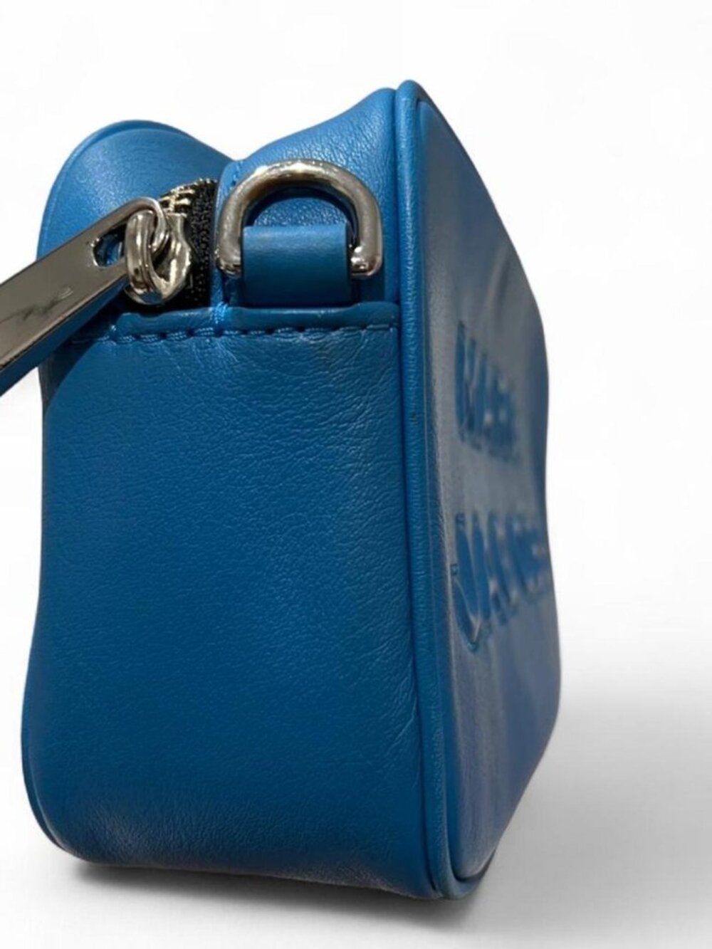 Authentic Marc Jacobs Flash Blue Leather Crossbody Bag - Picture 8 of 11
